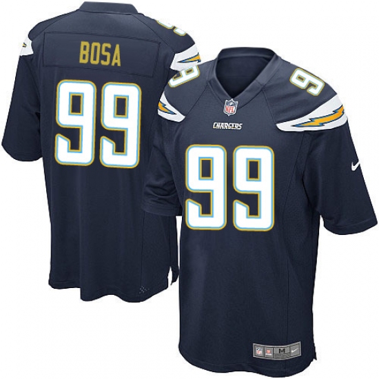 Men's Nike Los Angeles Chargers #99 Joey Bosa Game Navy Blue Team Color NFL Jersey - Ujersey