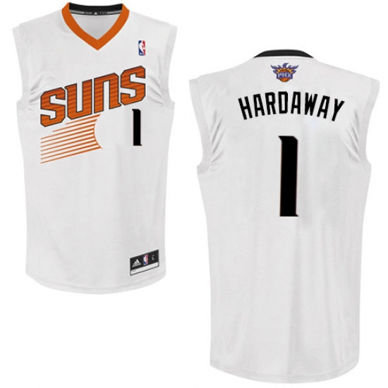 Men's Adidas Phoenix Suns #1 Penny Hardaway Authentic White Home NBA Jersey - Ujersey