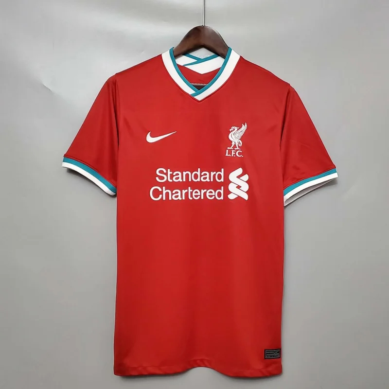 Liverpool Retro Football Jersey Home Custom Shirt 2020/21 - ujerseystore