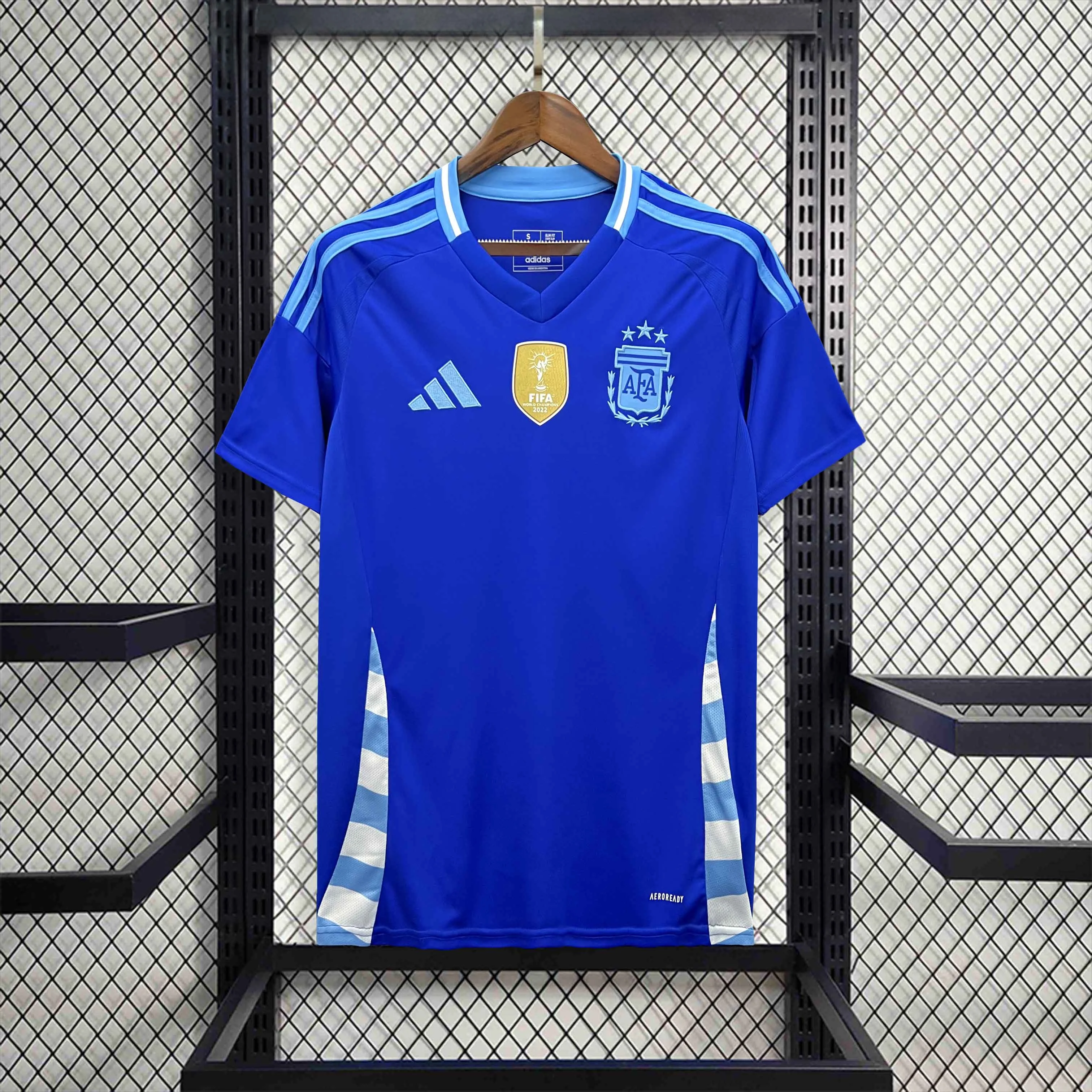 Argentina Soccer Jersey Away Custom Shirt 2024 - ujerseystore