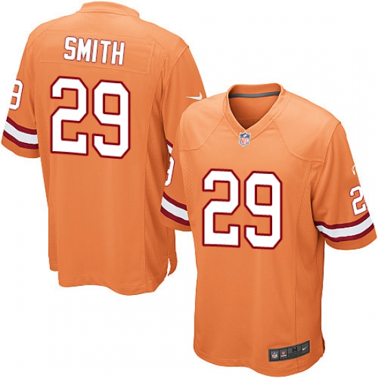 Men's Nike Tampa Bay Buccaneers #29 Ryan Smith Limited Orange Glaze Alternate NFL Jersey - Ujersey