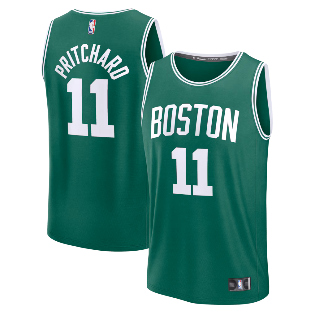 Youth Boston Celtics Payton Pritchard Fanatics Green Fast Break Replica Jersey - Icon Edition - Ujersey NFL Shop