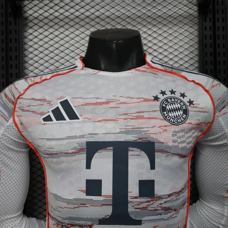 Bayern Munich Soccer Jersey Away Shirt 2025/26