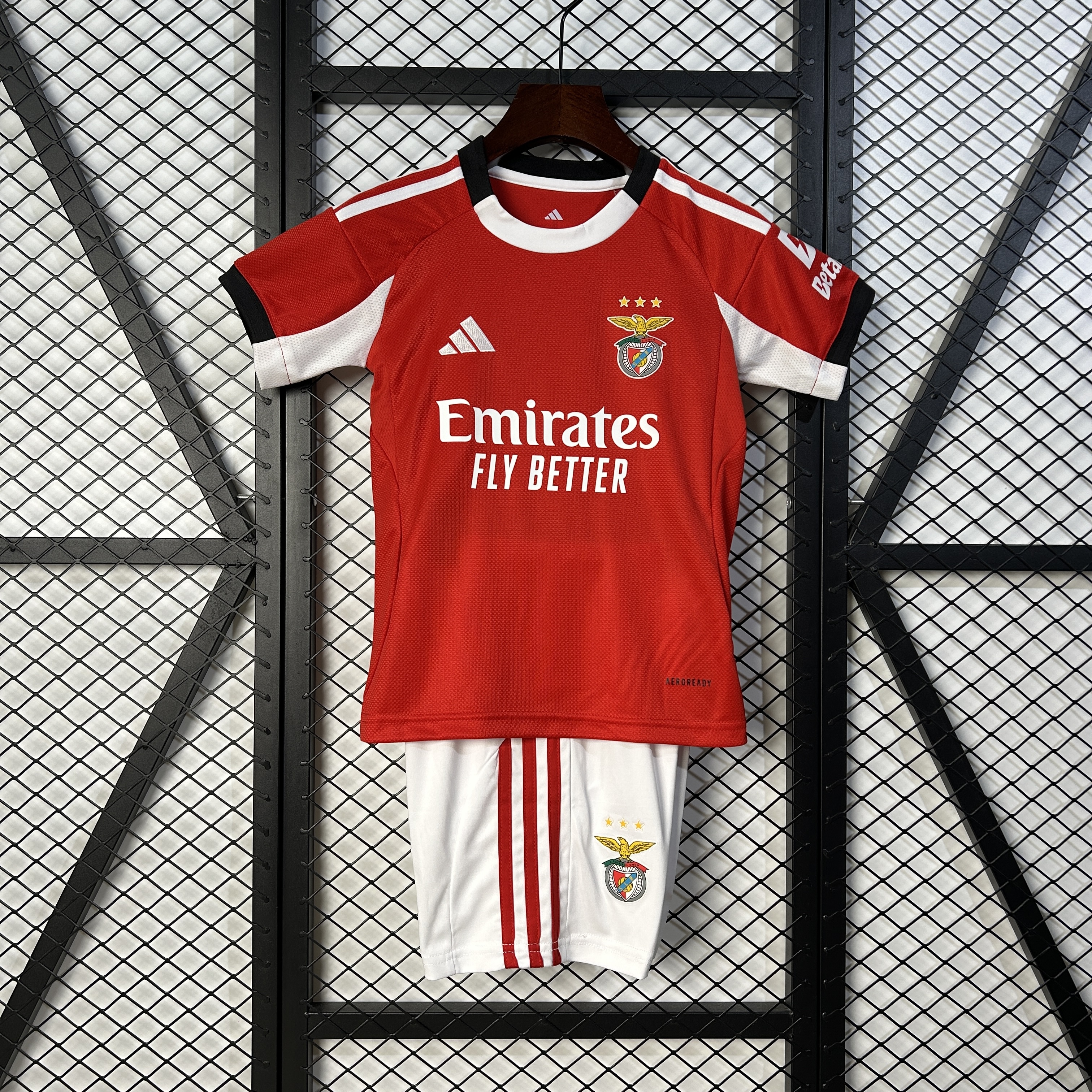 Benfica Soccer Jersey Home Kids Kit Jersey+Shorts 2025/26 - Ujersey NHL