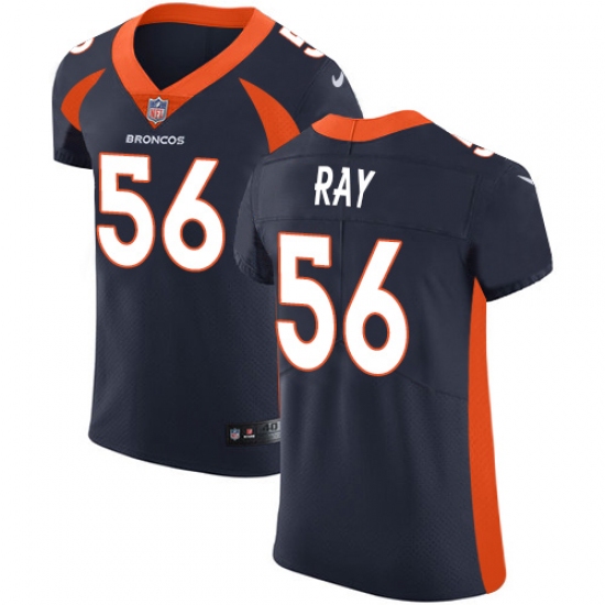 Men's Nike Denver Broncos #56 Shane Ray Navy Blue Alternate Vapor Untouchable Elite Player NFL Jersey - Ujersey