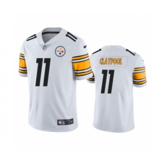 Pittsburgh Steelers #11 Chase Claypool White Vapor Untouchable Limited Jersey - Ujersey