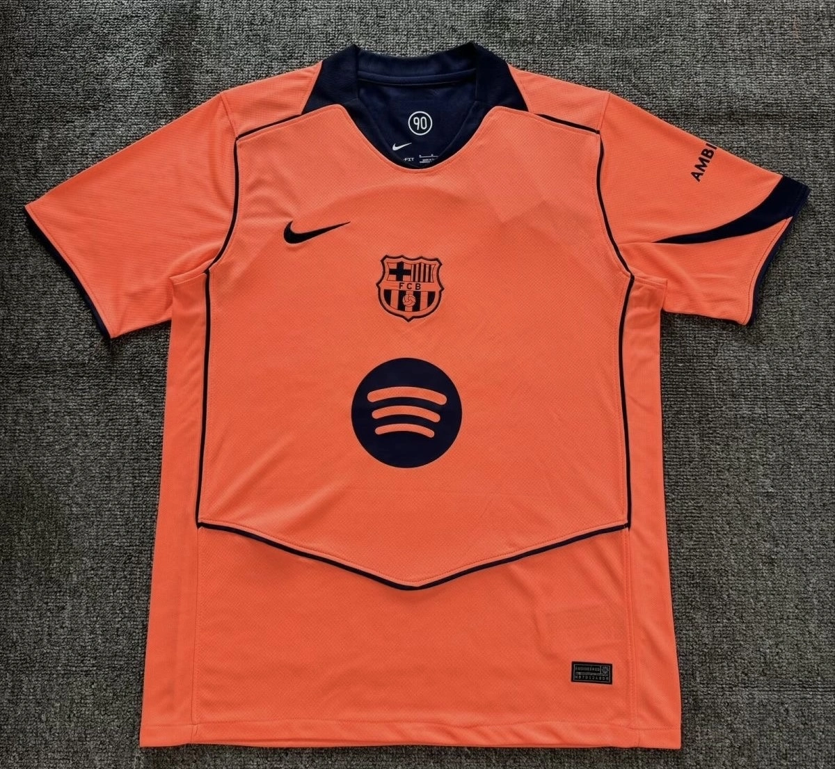 Barcelona Third Away Soccer Jersey Custom Shirt 2025/26