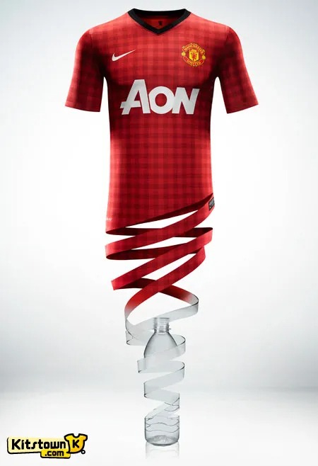 Manchester United  Retro Home Long Sleeve Football Jersey Shirt 2012/13