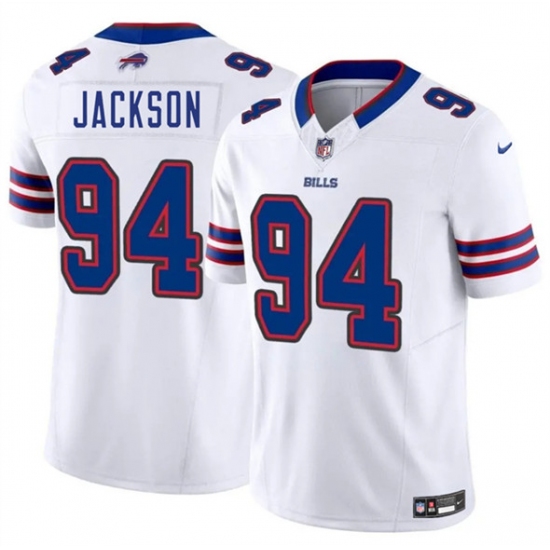 Men's Buffalo Bills #94 Maxwell Hairston White 2025 Draft F.U.S.E. Vapor Untouchable Limited Football Stitched Jersey - Ujersey