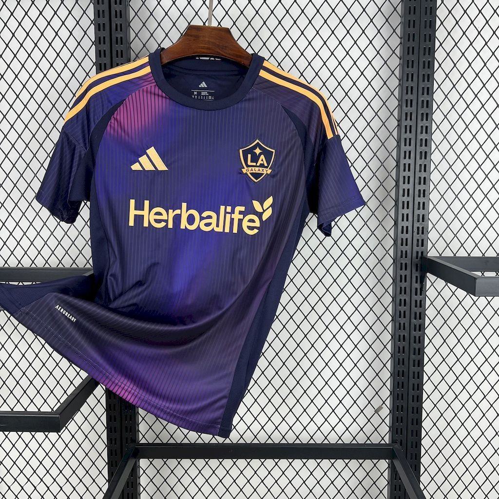 LA Galaxy Soccer Jersey Away Custom Shirt 2025 - Ujersey Shop