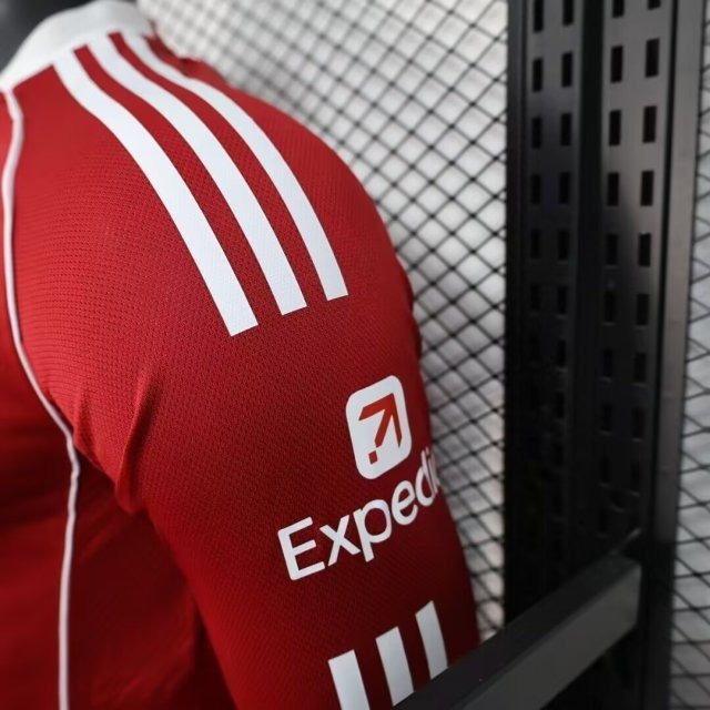 Liverpool Football Jersey Home Long Sleeve Shirt 2025/26 - U-jersey