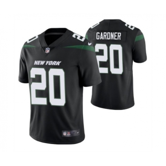 Men's New York Jets #20 Ahmad Gardner 2022 Black Vapor Untouchable Limited Stitched Jersey
