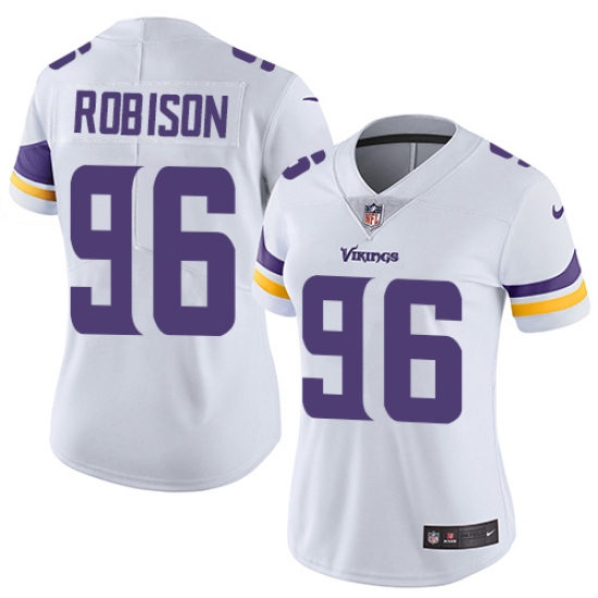 Women's Nike Minnesota Vikings #96 Brian Robison Elite White NFL Jersey - Ujersey