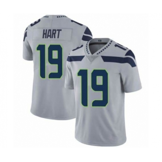 Men's Seattle Seahawks #19 Penny Hart Gray Vapor Untouchable Limited Stitched Jersey - Ujersey