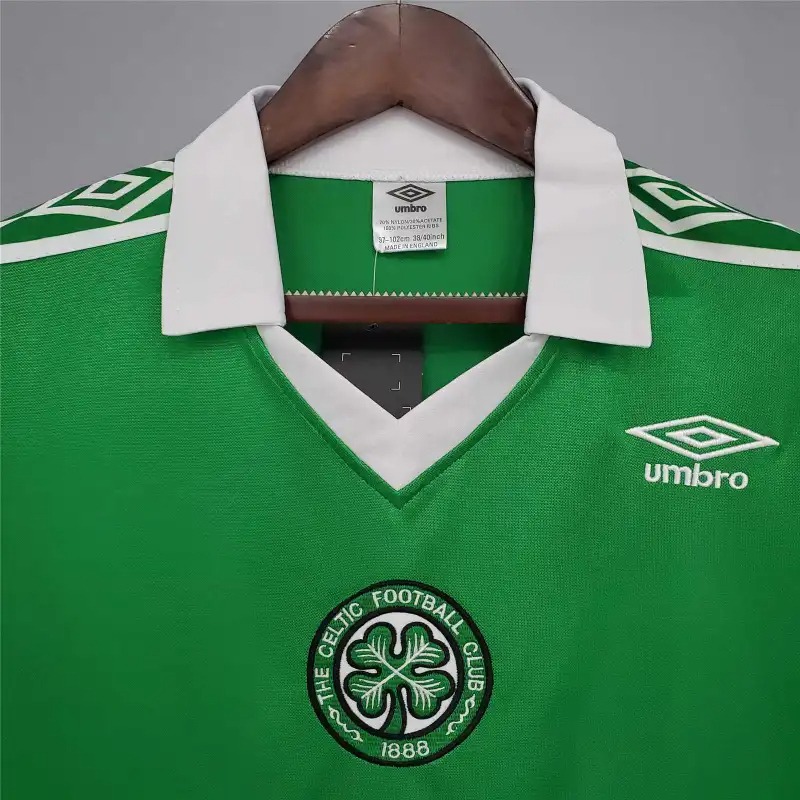 Celtic Retro Soccer Jersey Home Custom Shirt 1978/80 - ujerseystore