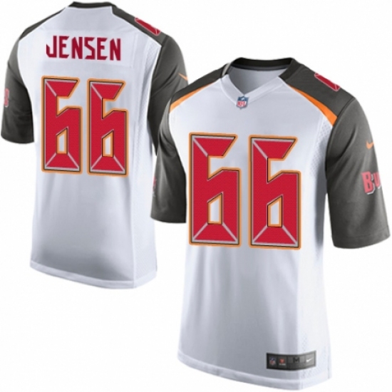 Men's Nike Tampa Bay Buccaneers #66 Ryan Jensen Game White NFL Jersey - Ujersey