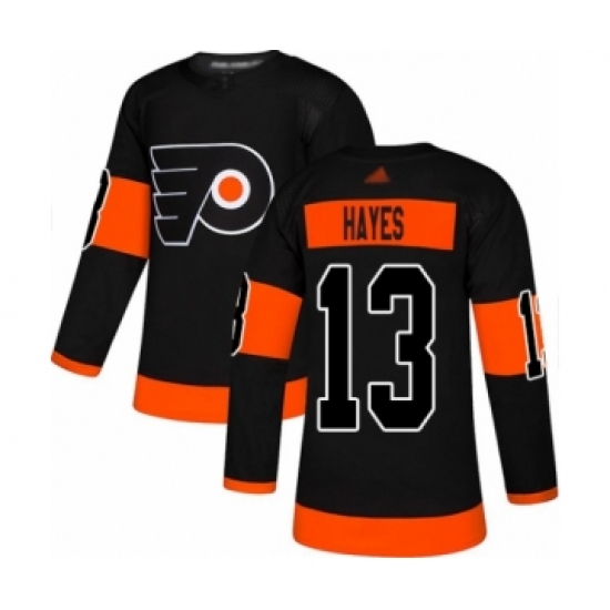 Youth Philadelphia Flyers #13 Kevin Hayes Authentic Black Alternate Hockey Jersey - Ujersey