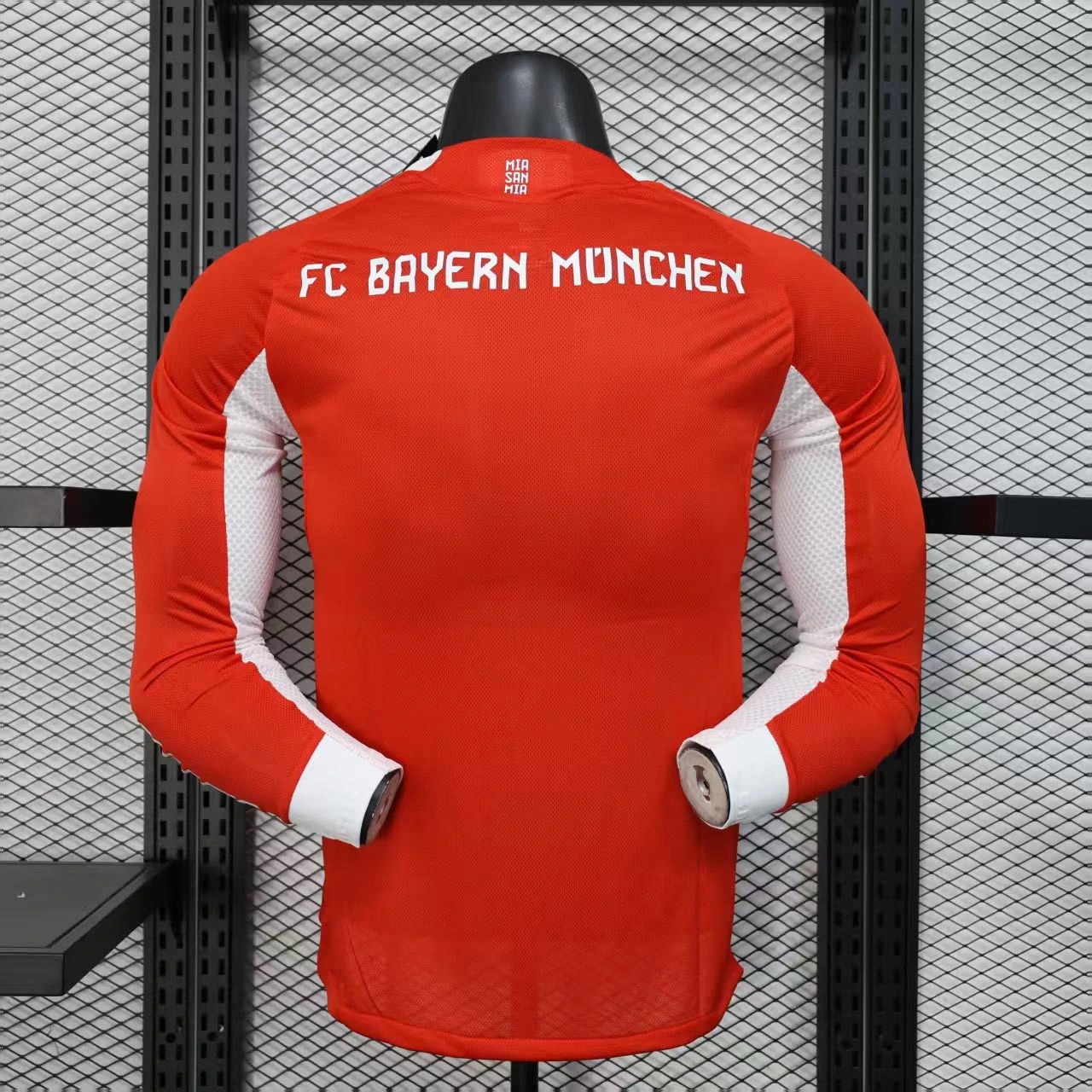 Bayern Munich Soccer Jersey Home Long Sleeve Shirt 2025/26 - Ujersey NHL