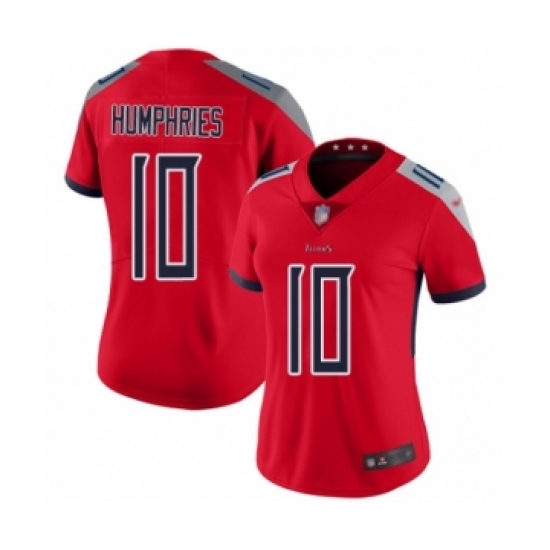 Women's Tennessee Titans #10 Adam Humphries Limited Red Inverted Legend Football Jersey - Ujersey