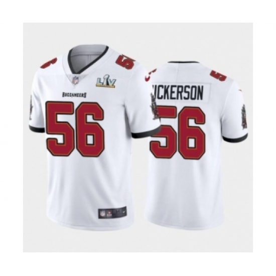 Men's Tampa Bay Buccaneers #56 Hardy Nickerson White Super Bowl LV Jersey - Ujersey