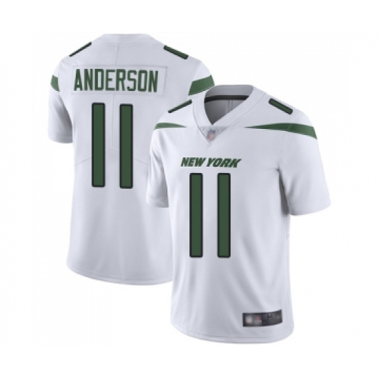 Youth New York Jets #11 Robby Anderson White Vapor Untouchable Limited Player Football Jersey - Ujersey