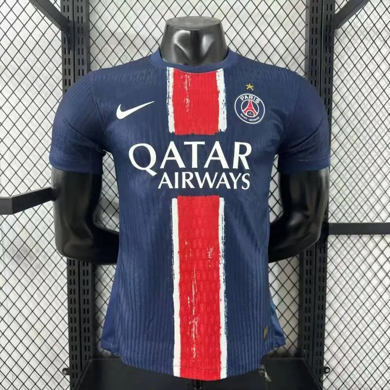 Soccer Jersey PSG Home x Champions of Europe 2025 Shirt - Player Version (With Star) - U-jersey