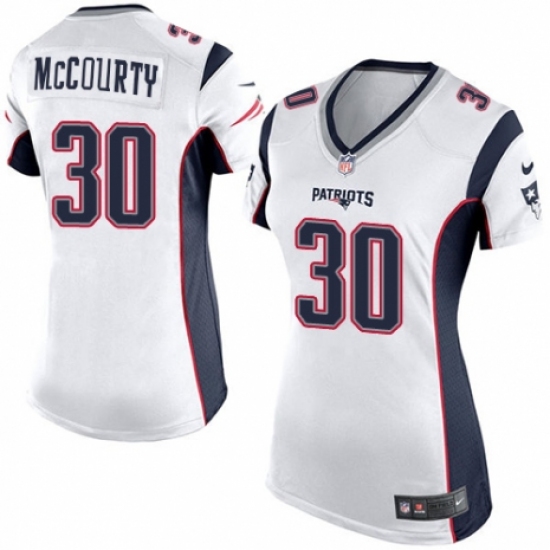 Women's Nike New England Patriots #30 Jason McCourty Game White NFL Jersey - Ujersey