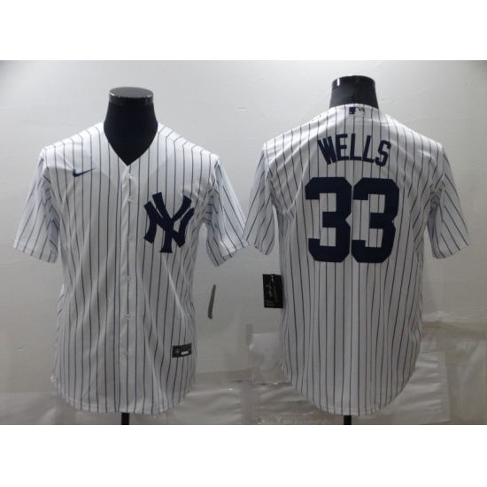 New York Yankees #33 Greg White No Name Stitched MLB Nike Cool Base Jersey
