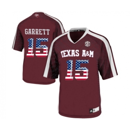Texas A&M Aggies 15 Myles Garrett Red College Football Jersey - Ujersey