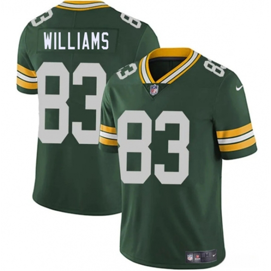 Men's Green Bay Packers #83 Savion Williams Green 2025 Draft Vapor Untouchable Limited Football Stitched Jersey - Ujersey