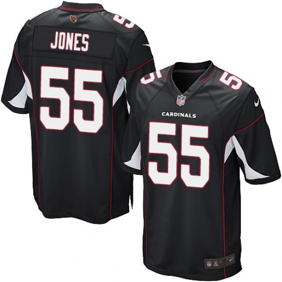 Men's Nike Arizona Cardinals #55 Chandler Jones Game Black Alternate NFL Jersey - Ujersey