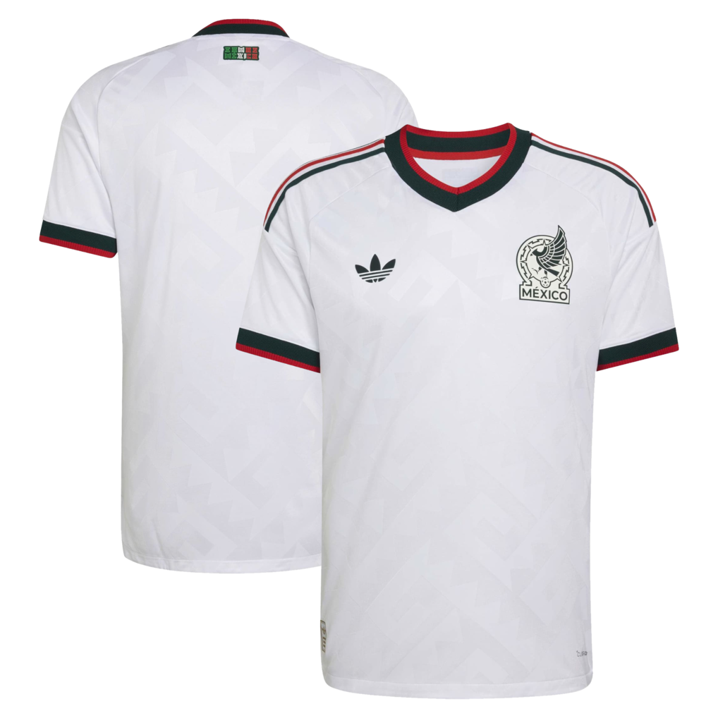 Men's Mexico National Team adidas White 2026 Away On-Field Authentic Jersey - Ujersey