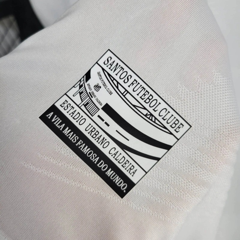 Santos FC Soccer Jersey Home Custom Shirt 2024 - Ujersey NHL