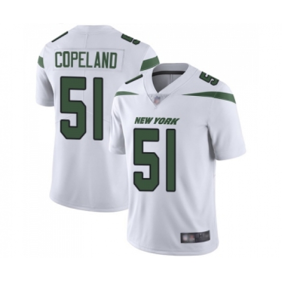 Youth New York Jets #51 Brandon Copeland White Vapor Untouchable Limited Player Football Jersey - Ujersey