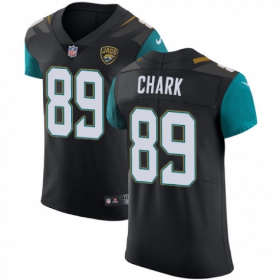 Men's Nike Jacksonville Jaguars #89 DJ Chark Black Alternate Vapor Untouchable Elite Player NFL Jersey - Ujersey