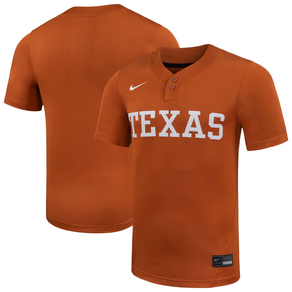 Unisex Nike Texas Orange Texas Longhorns Limited Softball Jersey - Ujersey