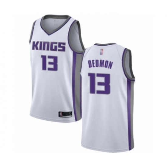 Youth Sacramento Kings #13 Dewayne Dedmon Swingman White Basketball Jersey - Association Edition - Ujersey
