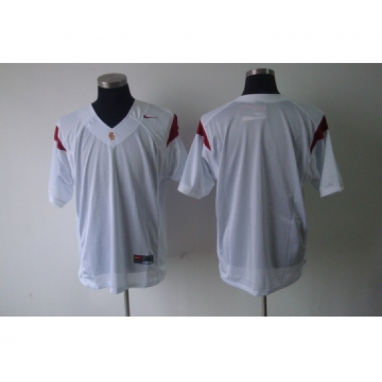 USC Trojans Blank White Jerseys - Ujersey
