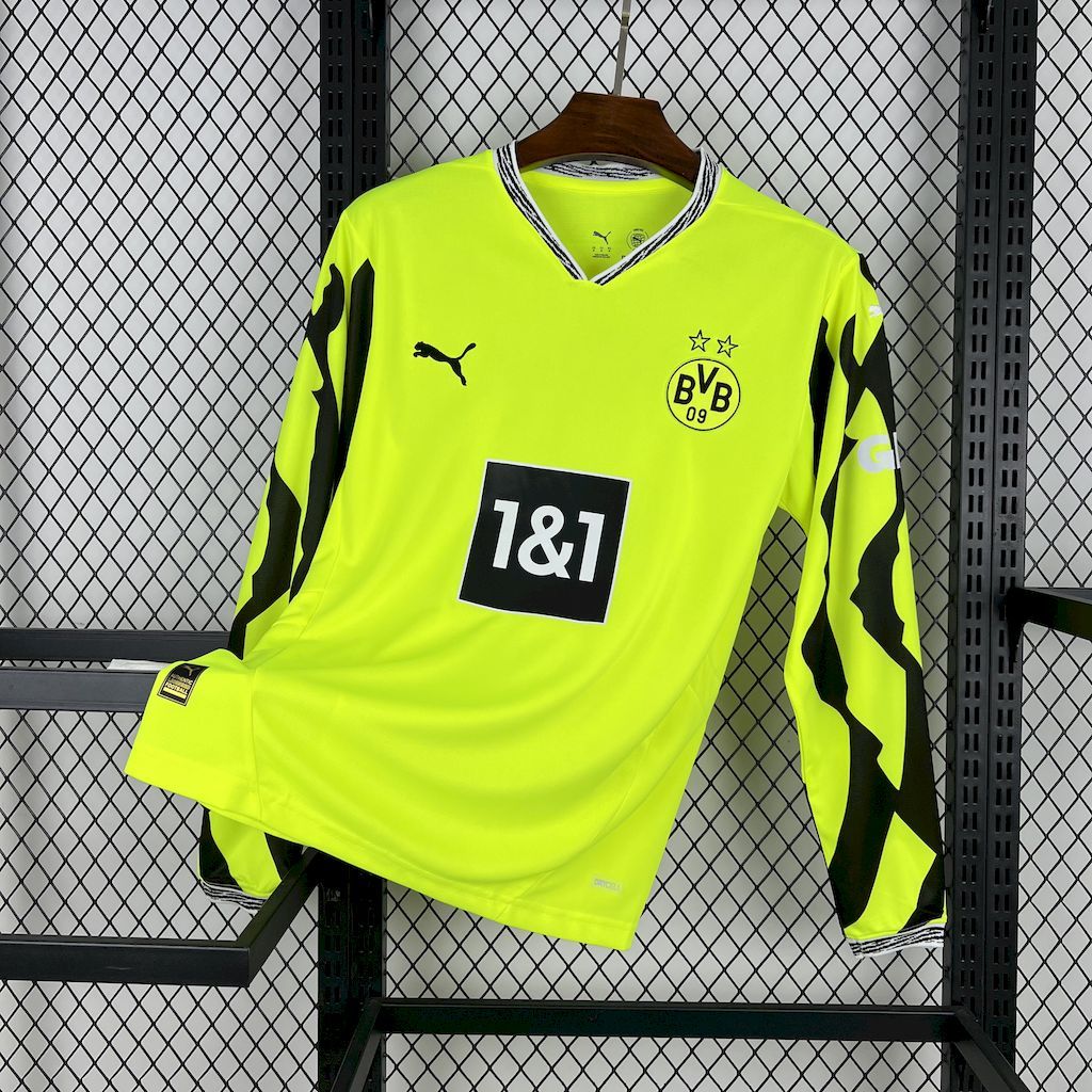 Borussia Dortmund Special Jersey Custom Long Sleeve Shirt 2024/25 - ujerseystore