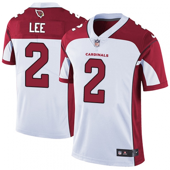 Men's Nike Arizona Cardinals #2 Andy Lee White Vapor Untouchable Limited Player NFL Jersey - Ujersey