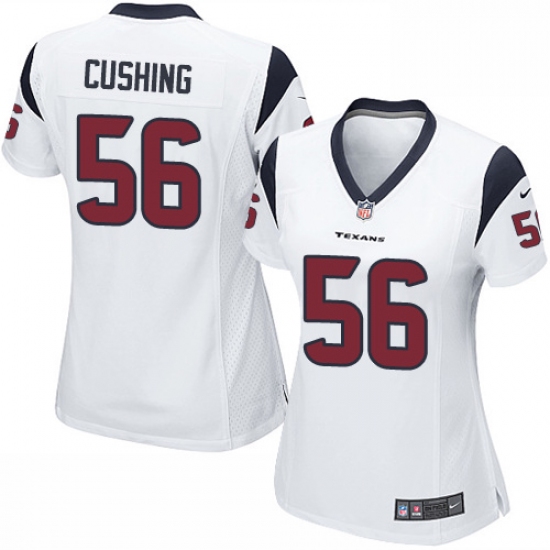 Women's Nike Houston Texans #56 Brian Cushing Game White NFL Jersey - Ujersey