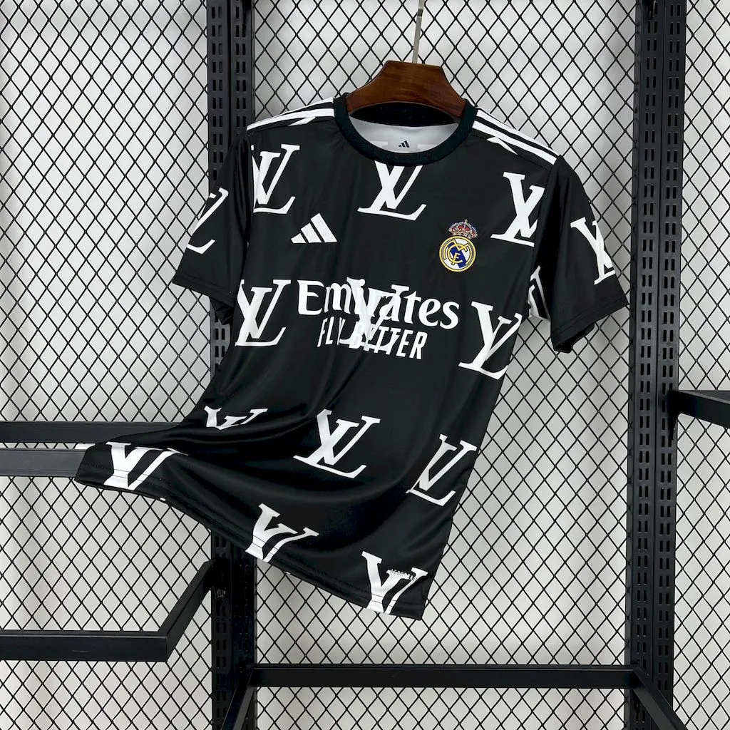 Real Madrid Soccer Jersey LV Joint Special Edition Custom Shirt 2025/26 - ujerseystore