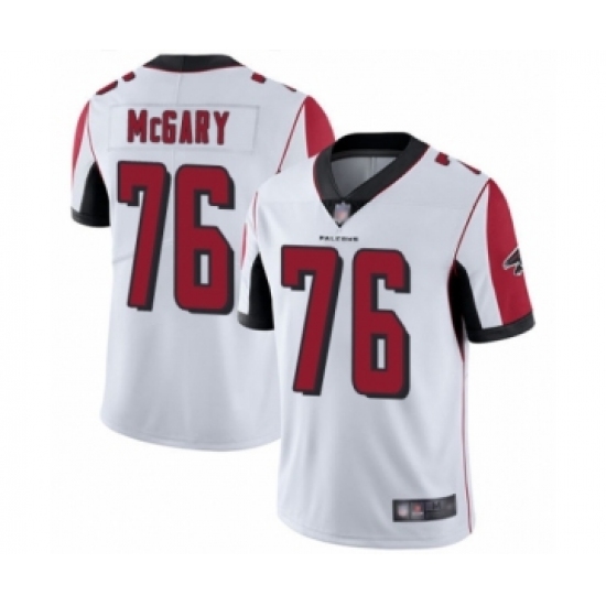 Youth Atlanta Falcons #76 Kaleb McGary White Vapor Untouchable Limited Player Football Jersey - Ujersey