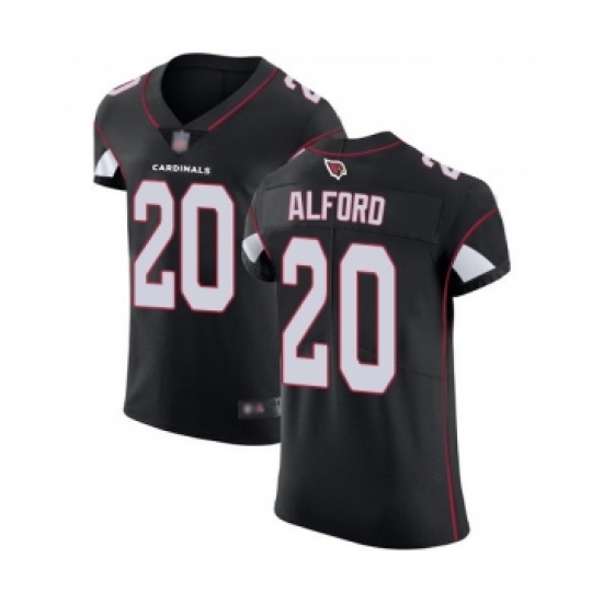 Men's Arizona Cardinals #20 Robert Alford Black Alternate Vapor Untouchable Elite Player Football Jersey - Ujersey