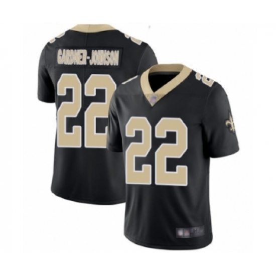 Men's New Orleans Saints #22 Chauncey Gardner-Johnson Black Team Color Vapor Untouchable Limited Player Football Jersey - Ujersey