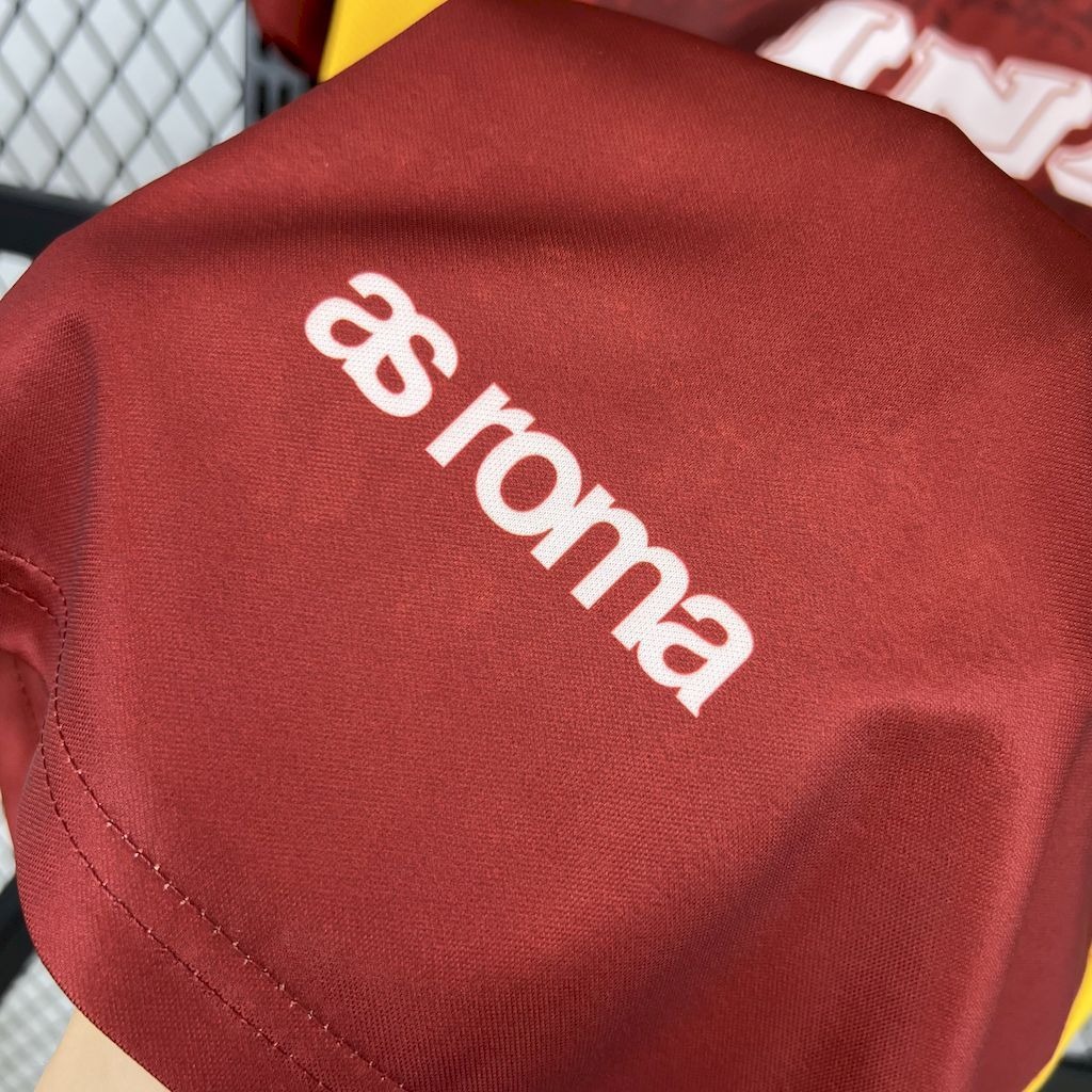 Roma Retro Soccer Jersey Home Custom Shirt 1997/98 - Ujersey Shop