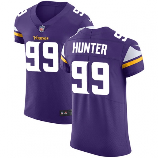 Men's Nike Minnesota Vikings #99 Danielle Hunter Purple Team Color Vapor Untouchable Elite Player NFL Jersey - Ujersey