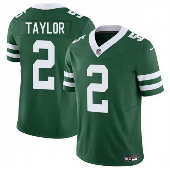 Men's New York Jets #2 Tyrod Taylor Green 2024 F U S E Vapor Untouchable Limited Stitched Jersey - Ujersey