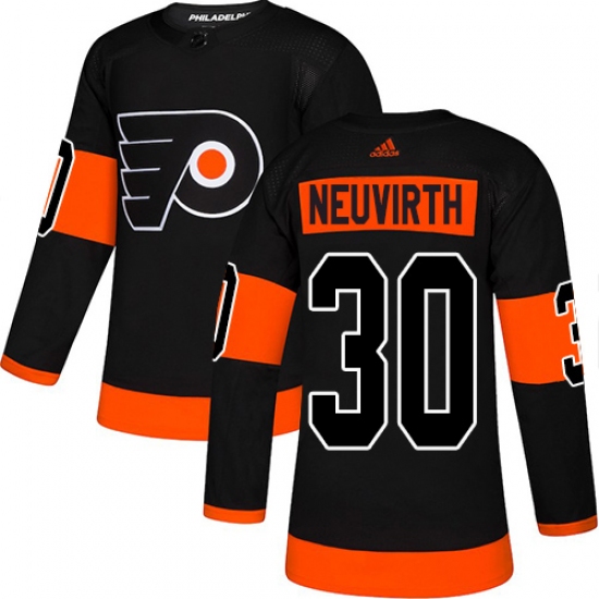 Men's Adidas Philadelphia Flyers #30 Michal Neuvirth Premier Black Alternate NHL Jersey - Ujersey