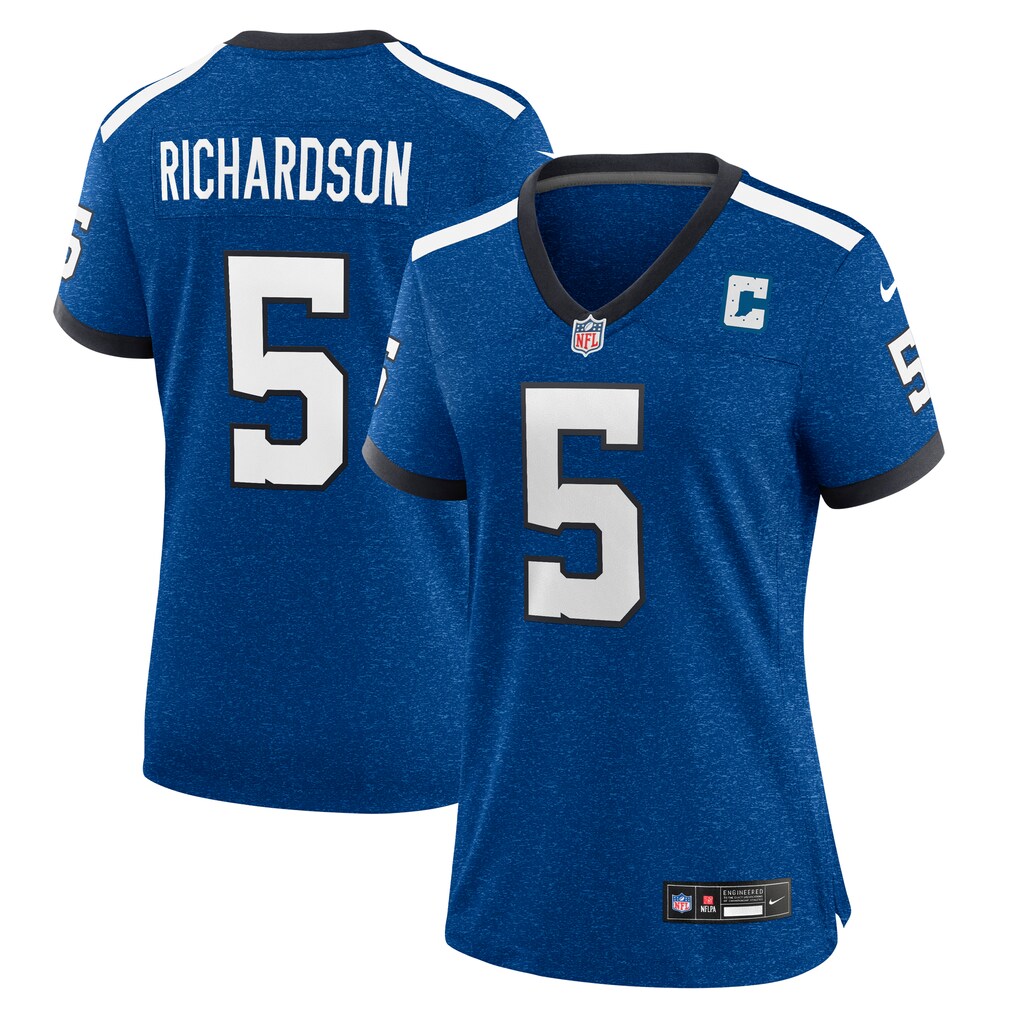 Women's Indianapolis Colts Anthony Richardson Sr. Nike Royal Indiana Nights Alternate Game Jersey - U-jersey